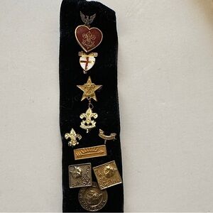 Vintage Boy Scouts Pins (60s) 11 pins